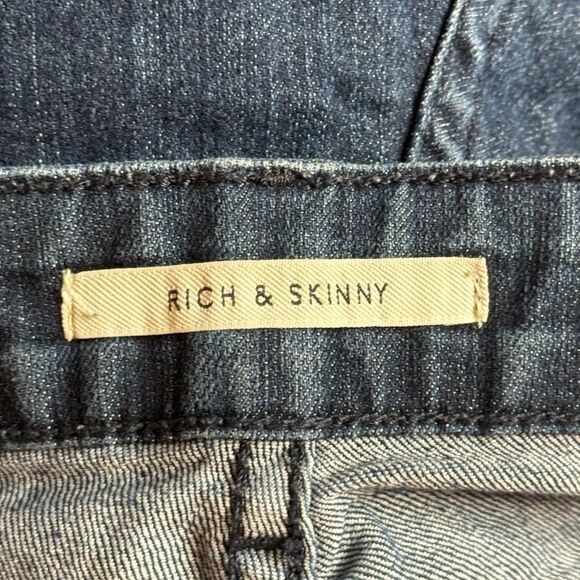 Rich & Skinny Blue Jeans size 27 - Picture 3 of 6